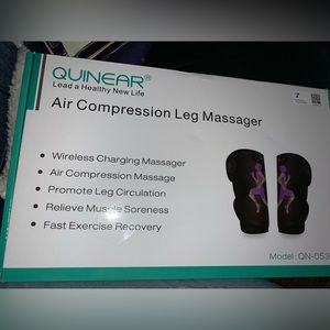 Air compressor leg massager